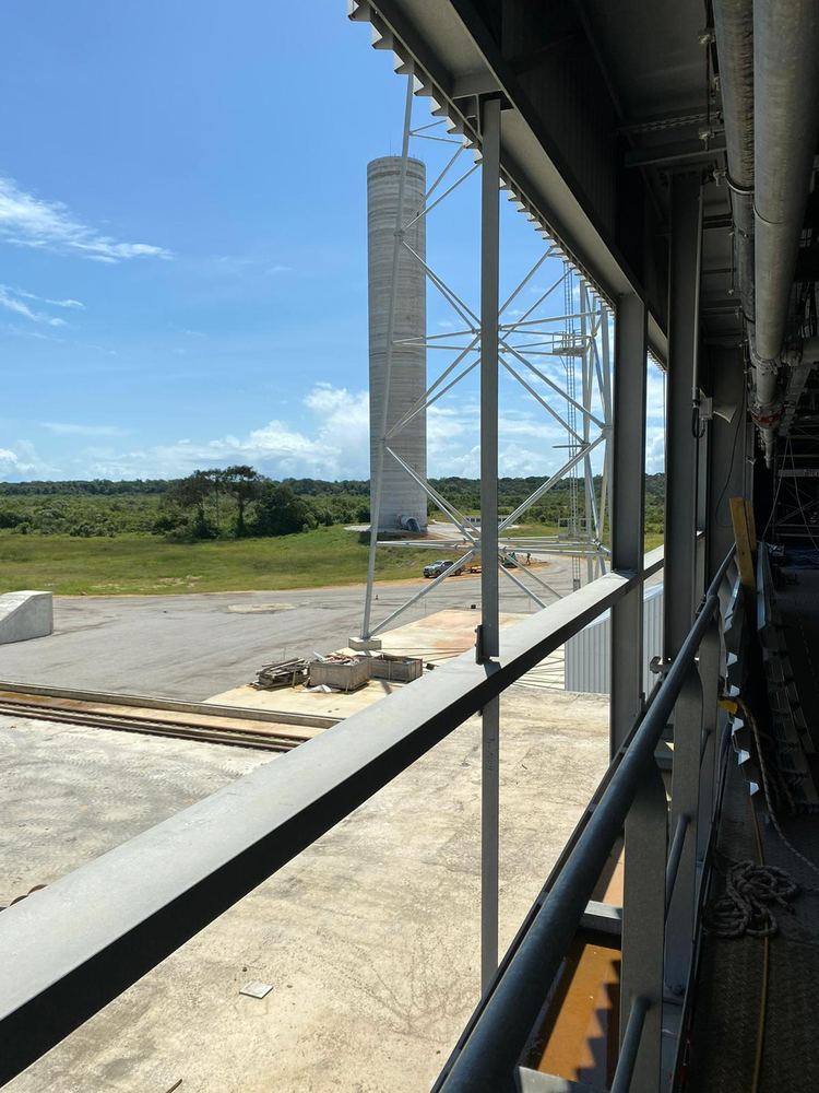 Construction zone de lancement