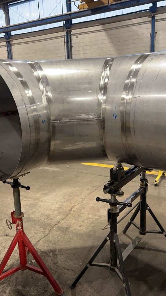 Cintrage et soudure - pièce préfabriquée