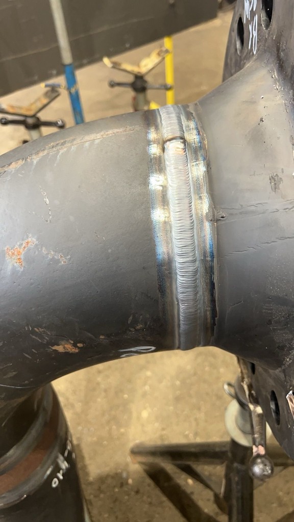 Cordon de soudure - assemblage tuyauterie