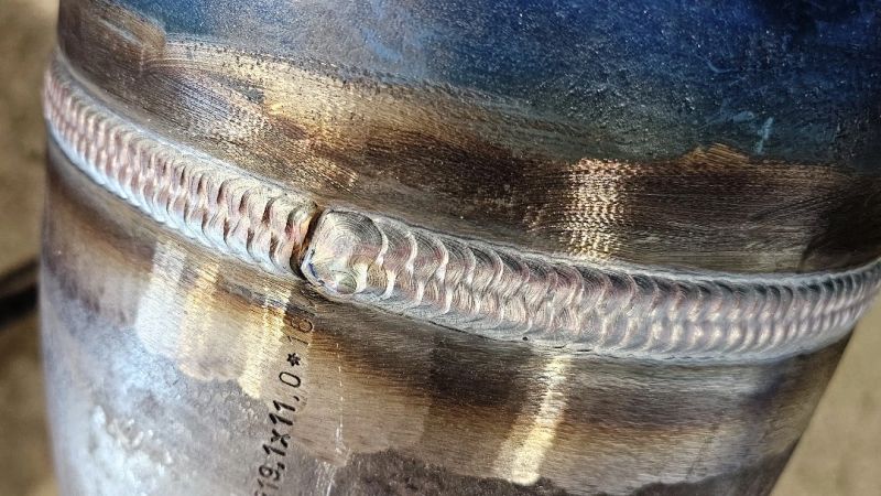 Soudure TIG - détail qualité